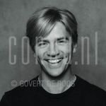 21-05-2003 Antonie Kamerling at studio in Amsterdam.

[keywords]Black & White Image, Headshot, Eyecontact, Laughing, Actor[/keywords]